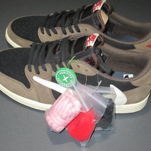 New Authentic Jordan 1 Travis Scott Lows
